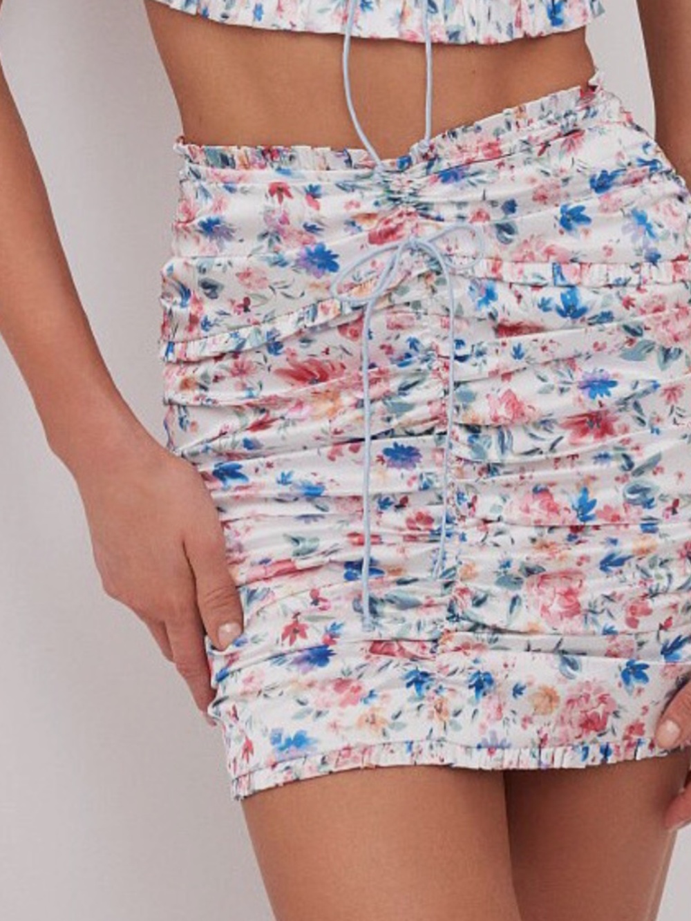🌺 Cottage Core 🌺 For Love and Lemons Satin Skirt